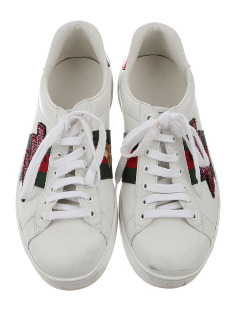 gucci ss16 shoes|Gucci embroidered sneakers.